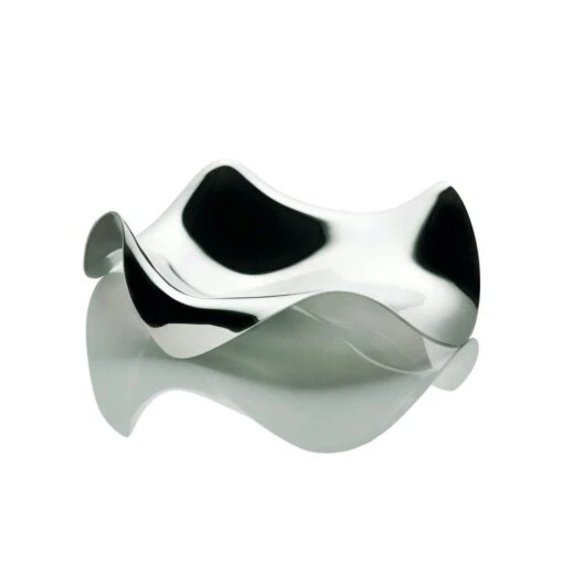 Alessi Blip Spoon Rest, Stainless Steel -Keukenbenodigdheden alessi blip spoon rest 0