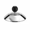 Alessi Lid W. Black Knob -Keukenbenodigdheden alessi lid w black knob 0