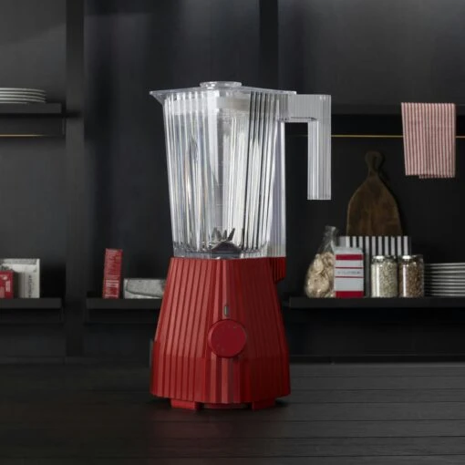 Alessi Plissé Blender, Rood -Keukenbenodigdheden alessi plisse blender 1