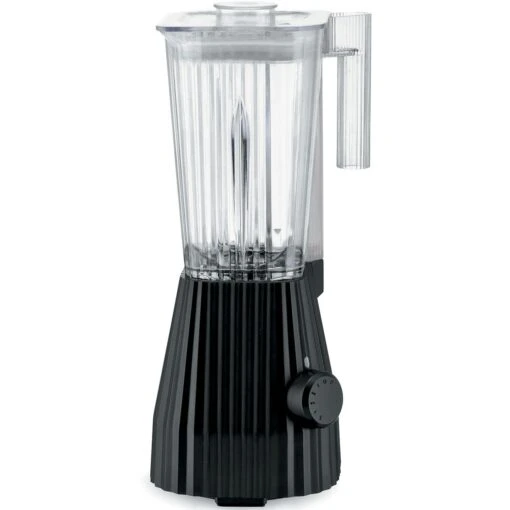 Alessi Plisse Blender, Zwart -Keukenbenodigdheden alessi plisse blender b 1