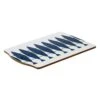 Sill Cutting Board, White / Blue -Keukenbenodigdheden almedahls sill cutting board 1