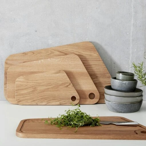 Andersen U3 Chopping Board 46x24 Cm, Oak -Keukenbenodigdheden andersen u3 chopping board oak 15