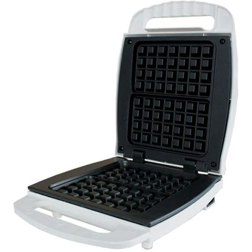 Wafelijzer -Keukenbenodigdheden aviken belgian waffle iron white classic 1