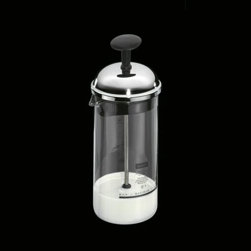 Bodum CHAMBORD Milk Frother Small 8 Cl, Chromium -Keukenbenodigdheden bodum chambord milk frother chromium 9 1