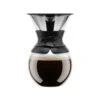 Bodum POUR OVER Coffee Maker 1 L, Black -Keukenbenodigdheden bodum pour over coffee maker 1 l black 0