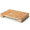 Continenta Snijplank Met Blik, 48x32x6 Cm -Keukenbenodigdheden continenta cutting board rubber wood with box 48x32x6 cm 0