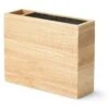 Continenta Messenblok Met Extra Vak -Keukenbenodigdheden continenta knife holder box of bamboo with extra tool bin 0