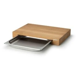 Continenta Snijplank Met Blik, 39x27x6 Cm -Keukenbenodigdheden continenta snijplank met blik 1