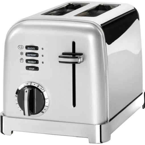 Cuisinart Toaster 2 Plakken Metaal -Keukenbenodigdheden cuisinart 2 slice toaster steel 0