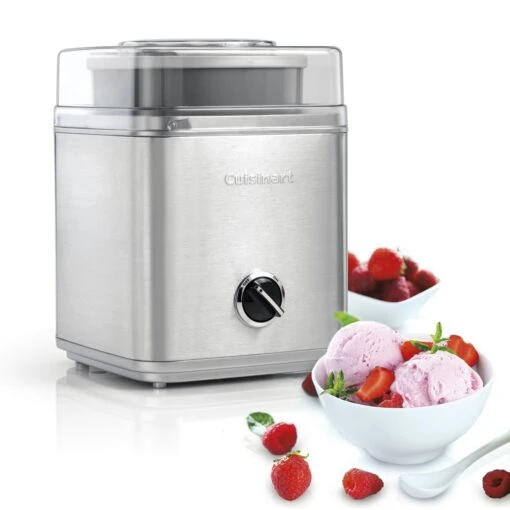 Cuisinart Deluxe Ice Cream Machine 2 L, Steel Grey -Keukenbenodigdheden cuisinart deluxe ice cream machine 2 l steel grey 12