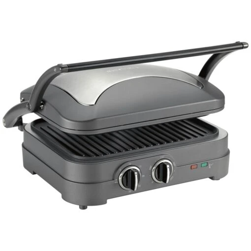 Cuisinart Griddler Elite Multifunctional Barbecue, Steel Grey -Keukenbenodigdheden cuisinart griddler elite multifunctional barbecue steel grey 0