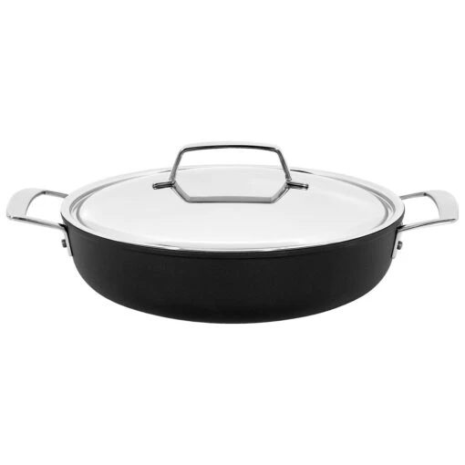 Demeyere Alu Pro Ti-X Sauteerpan Met Deksel Ø28 Cm -Keukenbenodigdheden demeyere alu pro ti x saute pan with lid 28 cm 0