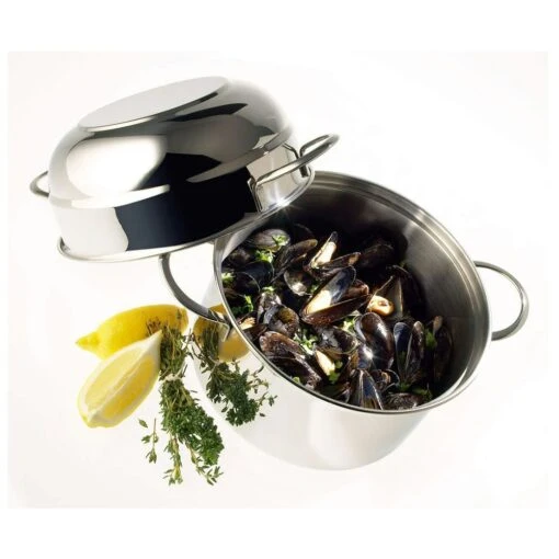 Demeyere Resto Mussel Pot, 20 Cm -Keukenbenodigdheden demeyere resto mussel pot 20 cm 2