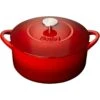 Denby Pomegranate Gietijzeren Pot Rond Ø26 Cm, Rood -Keukenbenodigdheden denby cast iron 26cm round casserole 10