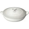 Denby Natural Canvas Gietijzeren Pot Oppervlakkig Ø30 Cm, Wit -Keukenbenodigdheden denby cast iron 30cm shallow casserole 12