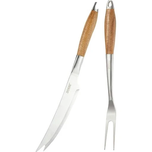 Dorre BBQ Trancherset Fork 42cm Knife 42.8 Cm -Keukenbenodigdheden dorre bbq trancherset fork 42cm knife 428 cm 0