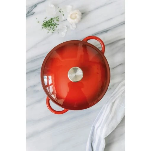 Dorre Gretl Cast Iron Pot 4 L, Red -Keukenbenodigdheden dorre gretl cast iron pot 4 l 7