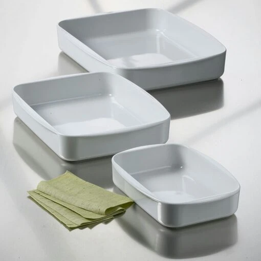 Eva Solo Legio Ovenproof Dish White, 17x24x4 Cm -Keukenbenodigdheden eva solo legio ovenproof dish white 11 1