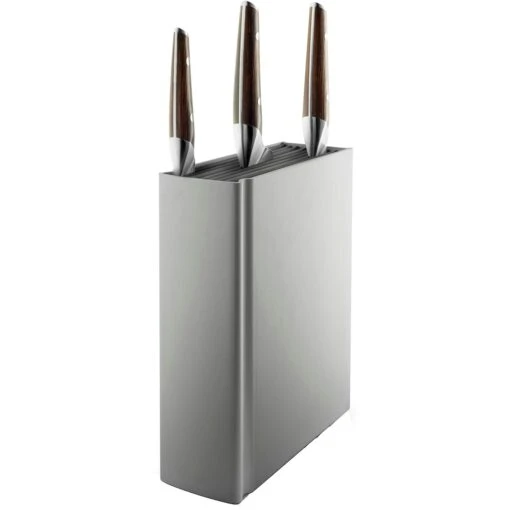 Eva Solo Lexicon Messenblok, Grijs -Keukenbenodigdheden eva solo lexicon knife block 0