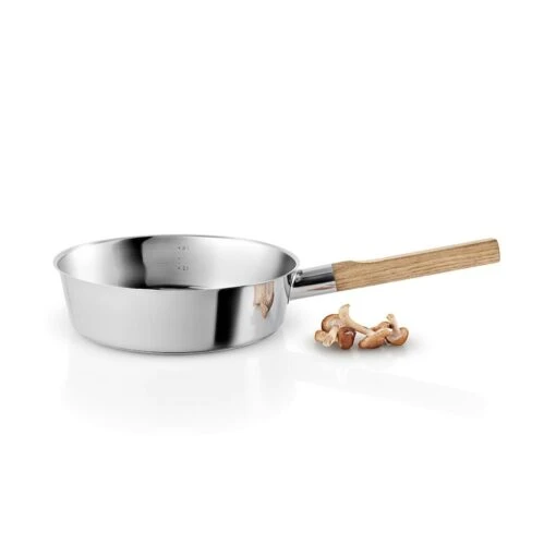 Eva Solo Nordic Kitchen Sauté Pan Ø24 Cm, Stainless Steel -Keukenbenodigdheden eva solo nordic kitchen saute pan 24 cm stainless steel 3