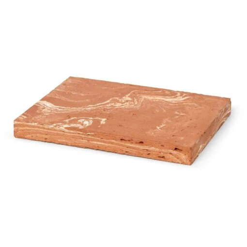 Ferm LIVING Merge Pannenonderzetter, Terracotta -Keukenbenodigdheden ferm living merge pannenonderzetter terracotta 0