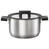 Fiskars Hard Face Steel Casserole, 3,5 L/20 Cm -Keukenbenodigdheden fiskars hard face steel casserole 1