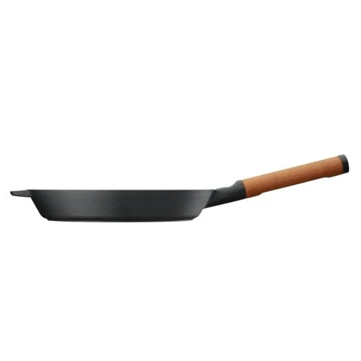 Fiskars Norden Grill Pan Ø28cm, Black Cast Iron -Keukenbenodigdheden fiskars norden frying pan cast iron 19