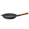 Fiskars Norden Grill Pan Ø28cm, Black Cast Iron -Keukenbenodigdheden fiskars norden frying pan cast iron 8