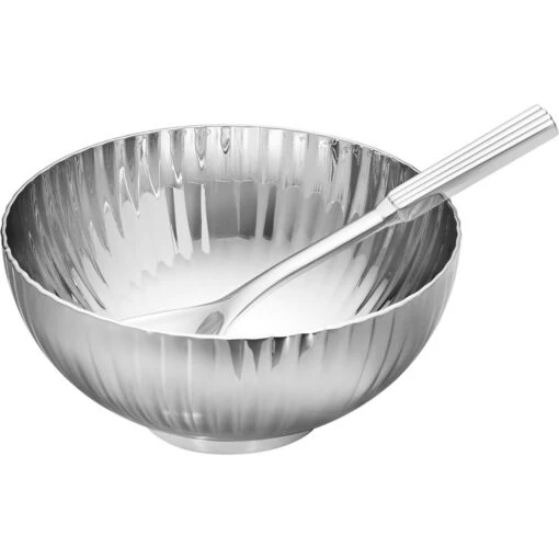 Georg Jensen Bernadotte Salt Bowl & Spoon -Keukenbenodigdheden georg jensen bernadotte salt bowl spoon 0