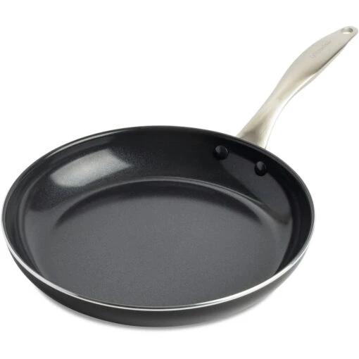 Greenpan Royal Koekenpan Zwart, 20 Cm -Keukenbenodigdheden greenpan royal black frying pan 20 cm 5