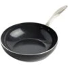 Greenpan Royal Wokpan 28 Cm Zwart -Keukenbenodigdheden greenpan royal black wok 28 cm 0