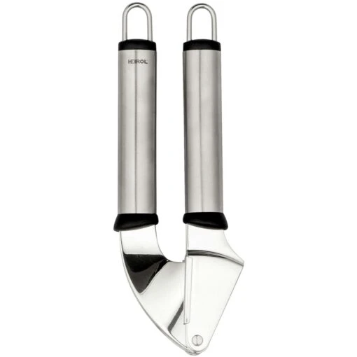 Heirol Steely Knoflookpers -Keukenbenodigdheden heirol steely garlic press 0