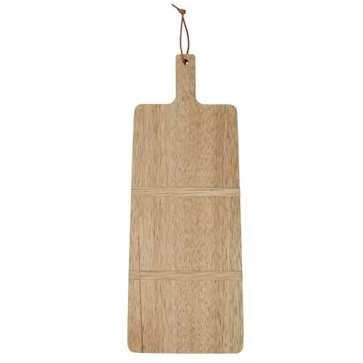 House Doctor Carve Cutting Board 54x21 Cm, Nature -Keukenbenodigdheden house doctor skarbrada carve natur l54xw21xh15 0