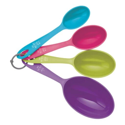 Kitchen Craft Colourworks Measuring Set Cups, 4 Pieces -Keukenbenodigdheden kitchen craft colourworks measuring set cups 4 pieces 0