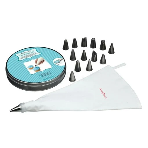 Kitchen Craft Sweetly Does It Icing Set, 16 Pieces -Keukenbenodigdheden kitchen craft sweetly does it icing set 16 pieces 0