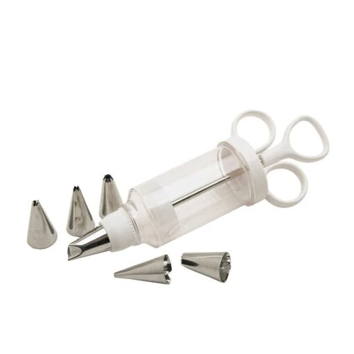 Kitchen Craft Sweetly Does It Icing Syringe With 6 Nozzles -Keukenbenodigdheden kitchen craft sweetly does it icing syringe with 6 nozzles 0