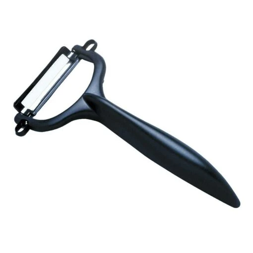 Kyocera Ceramic Peeler Mod. T, Black -Keukenbenodigdheden kyocera kyocera ceramic peeler mod t black 0