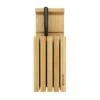 Kyocera Knife Block, Bamboo -Keukenbenodigdheden kyocera kyocera knife block bamboo 0