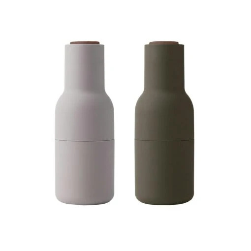 Menu Bottle Grinder Molen Pak Van 2, Hunting Green / Beige / Walnoot -Keukenbenodigdheden menu bottle grinder 2 pack 3