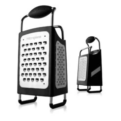 Microplane Box Grater With 4 Sides -Keukenbenodigdheden microplane box grater with 4 sides 7