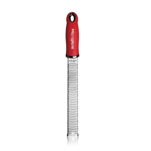 Microplane Premium Classic Zesteur, Rood -Keukenbenodigdheden microplane premium classic zesteur 8