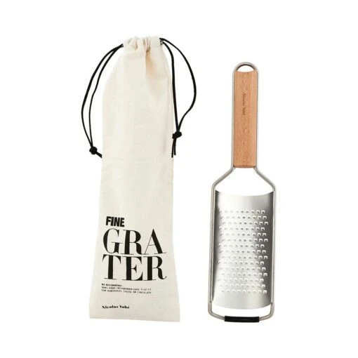 Nicolas Vahé Hand Grater Fine, 30,5cm -Keukenbenodigdheden nicolas vahe hand grater fine 305cm 0