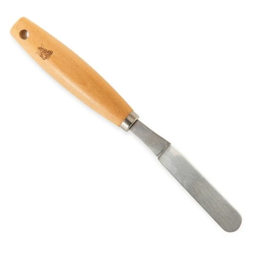 Nordic Ware Glazuurspatel -Keukenbenodigdheden nordic ware angled take spatula with wooden handle 0