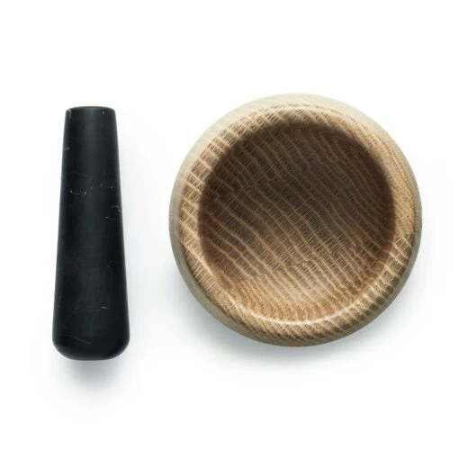 Normann Copenhagen Craft Morter & Støder Ø13cm, Sort -Keukenbenodigdheden normann copenhagen craft mortar pestle 6