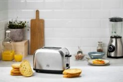 OBH Nordica Toaster Manhattan 2, 220-240V -Keukenbenodigdheden obh nordica toaster manhattan 2 220 240v 9