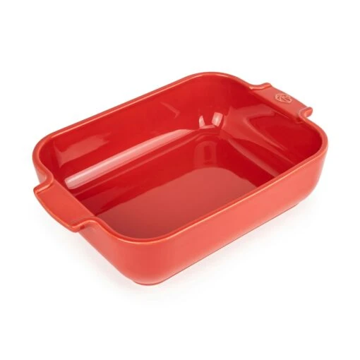 Peugeot Appolia Rectangular Ovenware 40 Cm, Red -Keukenbenodigdheden peugeot appolia rectangular ovenware red 3