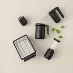 RIG TIG Foodie Electric Coffee Grinder, Black -Keukenbenodigdheden rig tig by stelton foodie electric coffee grinder 22