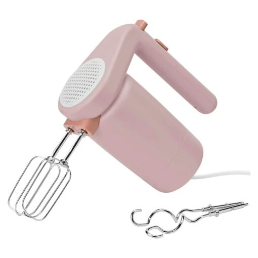 RIG TIG Foodie Hand Mixer, Light Pink -Keukenbenodigdheden rig tig by stelton foodie hand mixer 7