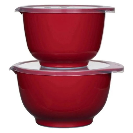 Rosti Margrethe Bowl Set 4 Pcs, Red -Keukenbenodigdheden rosti margrethe bowl set 4 pcs 10