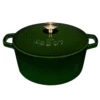 Gietijzeren Pot 4,4 L, Shiny Green -Keukenbenodigdheden sabor cast iron pot 44 l 0